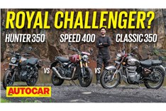Triumph Speed 400 vs RE Hunter 350 vs RE Classic 350 comparison video